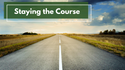 October Insights - Staying the Course