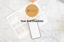 Year End Checklist