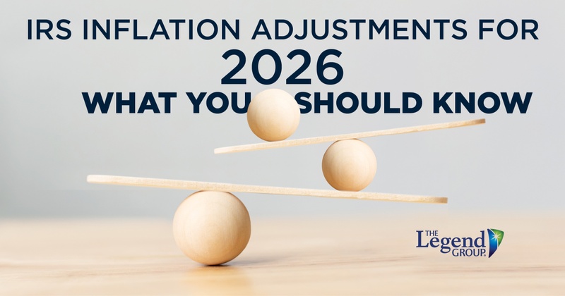 IRS Inflation Adjustments for 2026 - What You Should Know