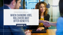 When Changing Jobs, Rollovers May Offer Benefits