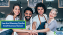 5 Year-End Tax Planning Tips for Small Business Owners
