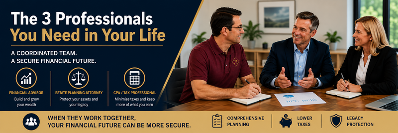 Why Every Family Needs These Three Financial Professionals