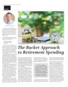 Featured in the TCBN!  The Bucket Approach to Retirement Spending