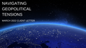 Navigating Geopolitical Tensions
