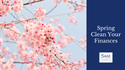 Spring Clean Your Finances