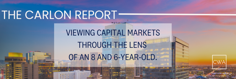Viewing capital markets through the lens of an 8 and 6-year-old.