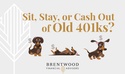 Can I Teach My Old 401k  New Tricks?