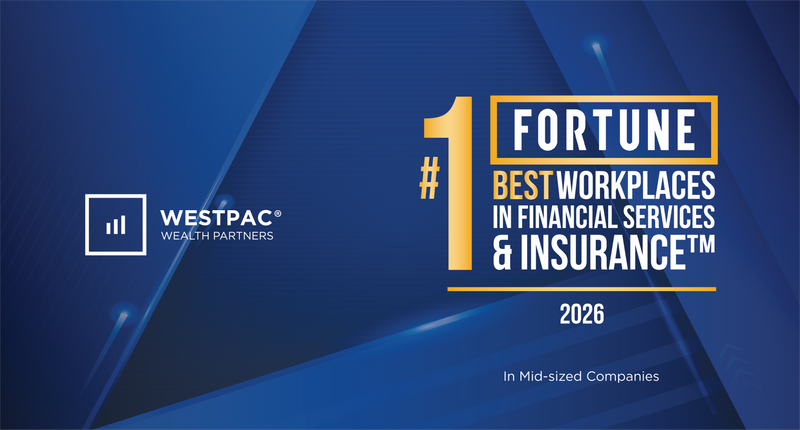 WestPac Named No. 1 on the 2026 Best Workplaces in Financial Services & Insurance™ List