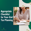 Appropriate Checklists for Year-End Tax Planning
