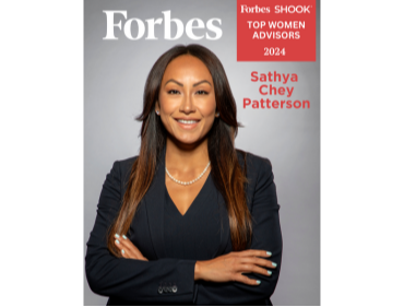 PRESS RELEASE: FORBES Recognizes Sathya Chey Patterson as a Best-In-State Women Wealth Advisor