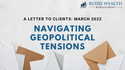 Navigating Geopolitical Tensions