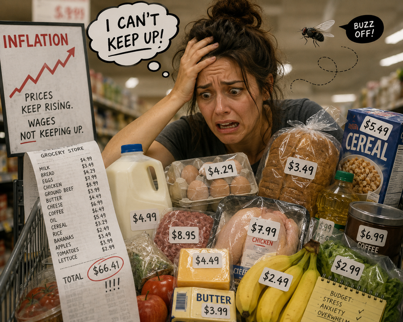 Food Inflation Is Already Hard to Swallow. Now the Flies Are Back.