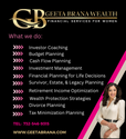 Financial Services at Geeta Brana Wealth