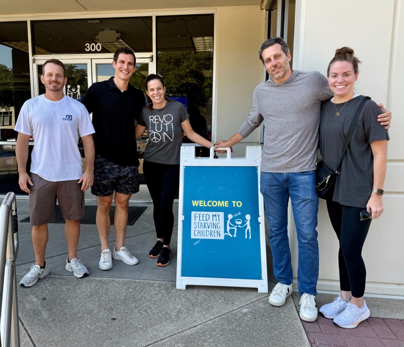 A Morning Outside The Office: 79 Boxes & 17,064 Meals