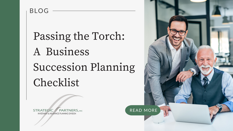 Passing the Torch: A Business Succession Planning Checklist