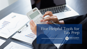 Five Helpful Tools for Tax Prep