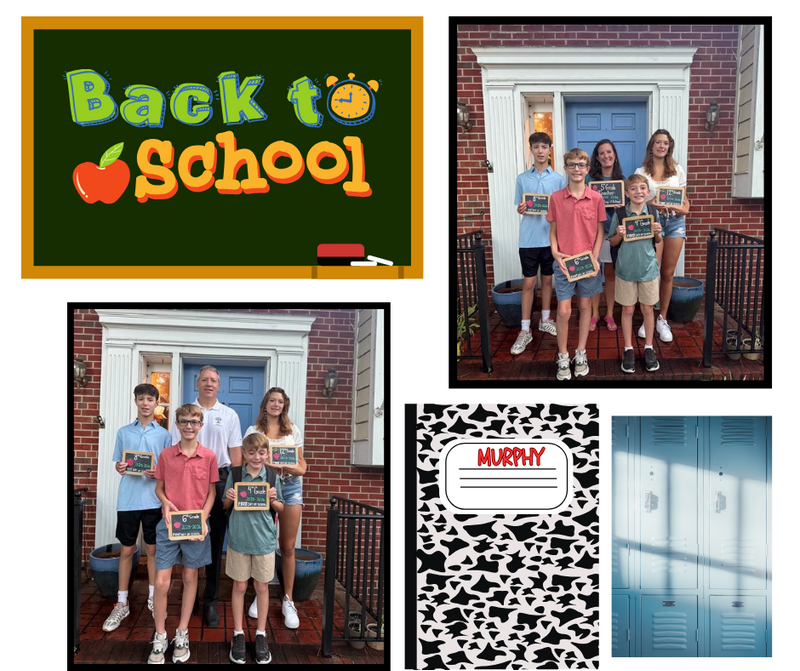 Back to School Time for the Murphys!