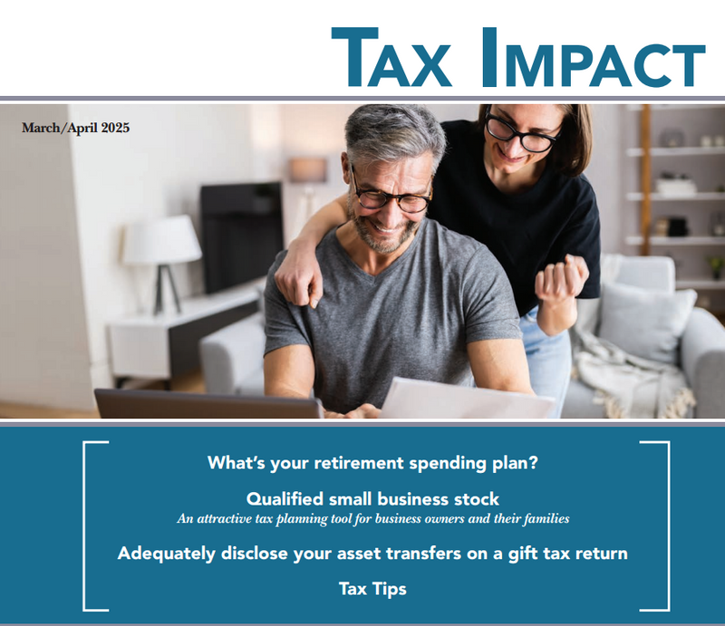 March / April 2025 Tax Impact