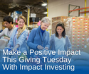 Make a Positive Impact This Giving Tuesday With Impact Investing