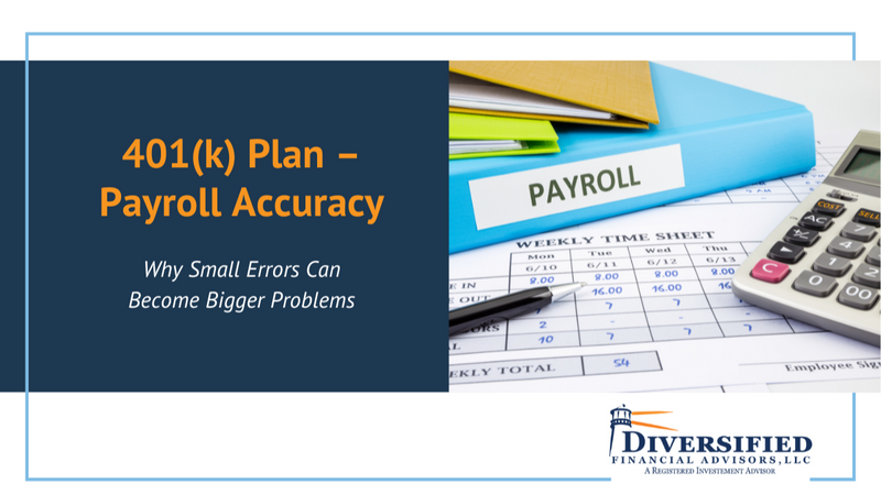 When Payroll and 401(k) Contributions Don’t Match