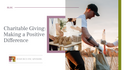 Charitable Giving: Making a Positive Difference