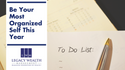 Be Your Most Organized Self This Year