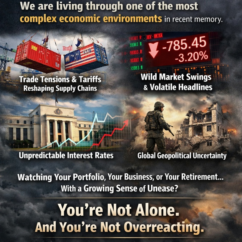 When the World Feels Uncertain, Your Wealth Shouldn't Be