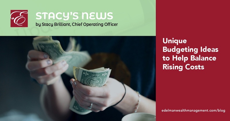Stacy's News: Unique Budgeting Ideas to Help Balance Rising Costs