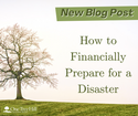 How To Financially Prepare for a Disaster