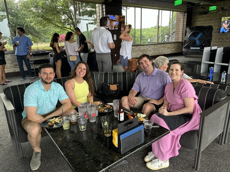 Apeiron Clients Kick Off Summer at Topgolf Dallas