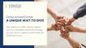 Donor Advised Funds: A Unique Way to Give