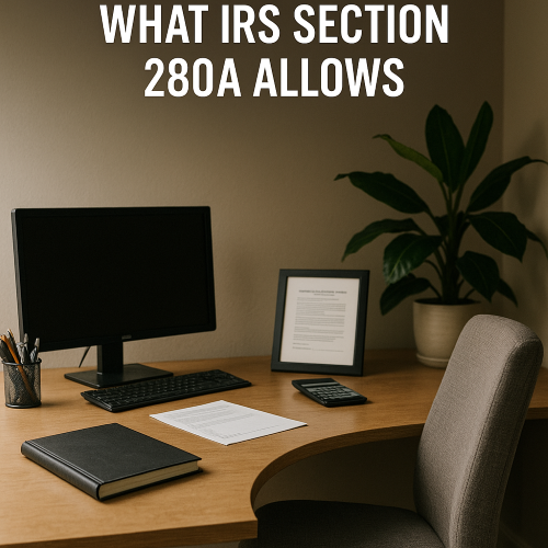 Claiming Your Home Office — What IRS Section 280A Allows