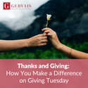 Thanks and Giving: How You Make a Difference on Giving Tuesday