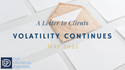 Volatility Continues