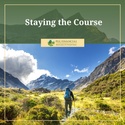 Staying the Course