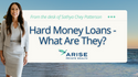 Hard Money Loans - What Are They?