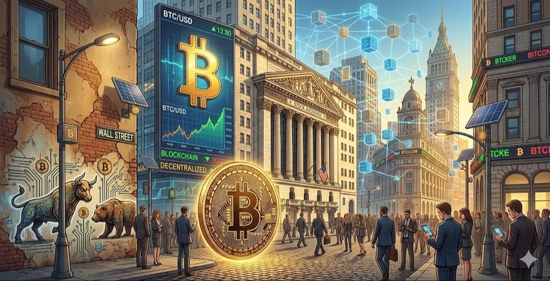 Bitcoin and the Arrival of Wall Street Money, from Skepticism to Billions