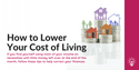 How to Lower Your Cost of Living
