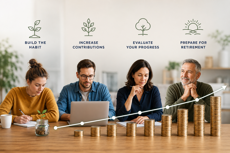 How Much Should You Contribute to Retirement in Your 20s, 30s, 40s, and 50s?