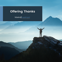 Offering Thanks