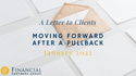 Moving Forward After a Pullback