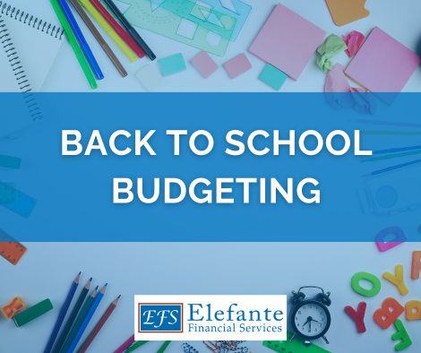 Back to School Budgeting
