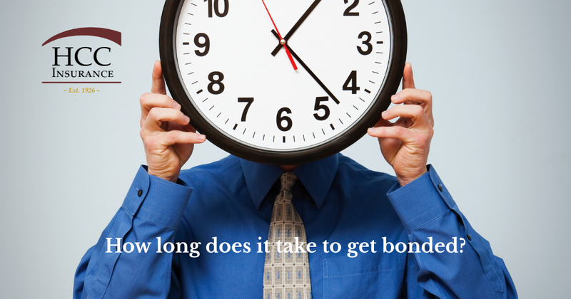 How Long Does It Take to Get Bonded?