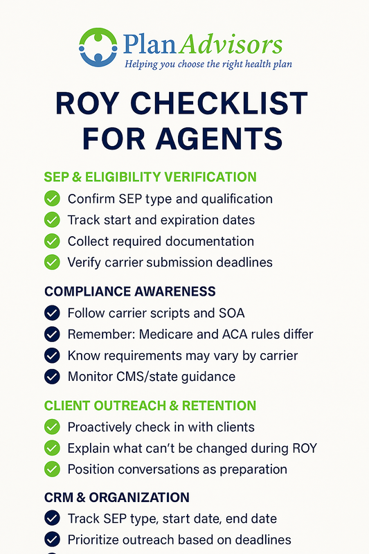 ROY: How Agents Can Stay Productive Outside Enrollment Season