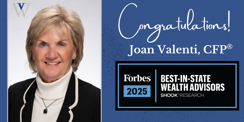 FORBES RECOGNIZES JOAN VALENTI, CFP® AS A BEST-IN-STATE WEALTH ADVISOR