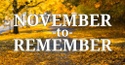 A November to Remember