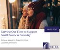 Carving Out Time to Support Small Business Saturday