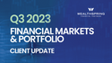 The Market Remains Optimistic While We See Signs for Caution