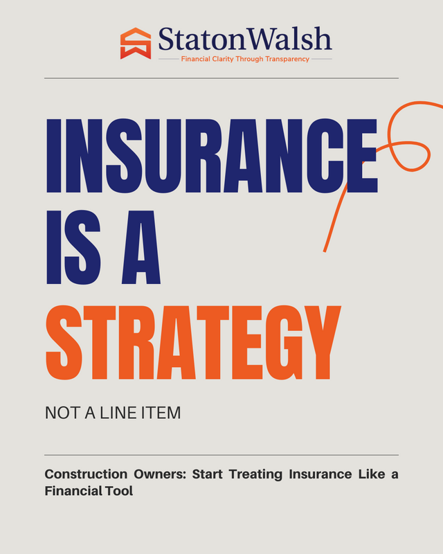Your Insurance Is a Strategy — Not a Line Item