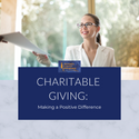 Charitable Giving: Making a Positive Difference